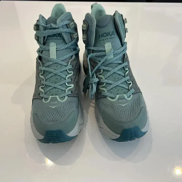 $169 Hoka Anacapa Breeze Mid color-trellis / mist green Size 9.5 B - Picture 10 of 12
